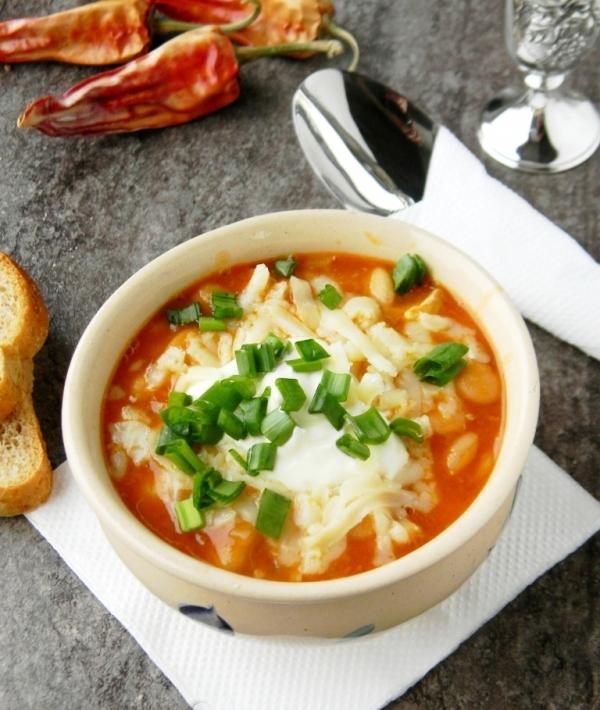 Tomato chili soup - recipe with photo step by step