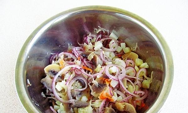Minsk salad, recipe with photo