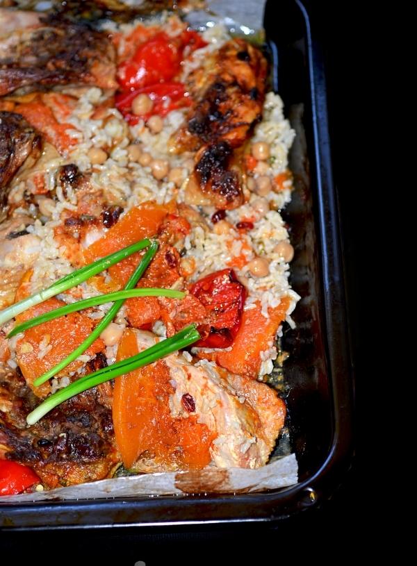 Rice with vegetables and chicken - recipe with photo