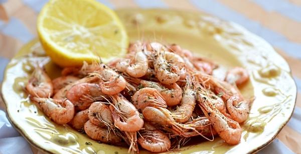 Boiled Black Sea Shrimp, recipe with photo